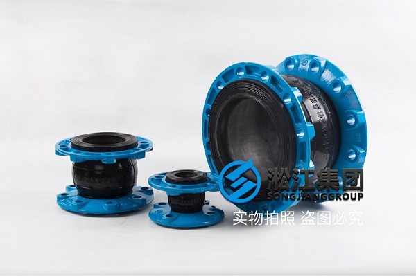 ​天（tiān）津PN16氟橡膠軟接（jiē）頭裝於管路（lù）中